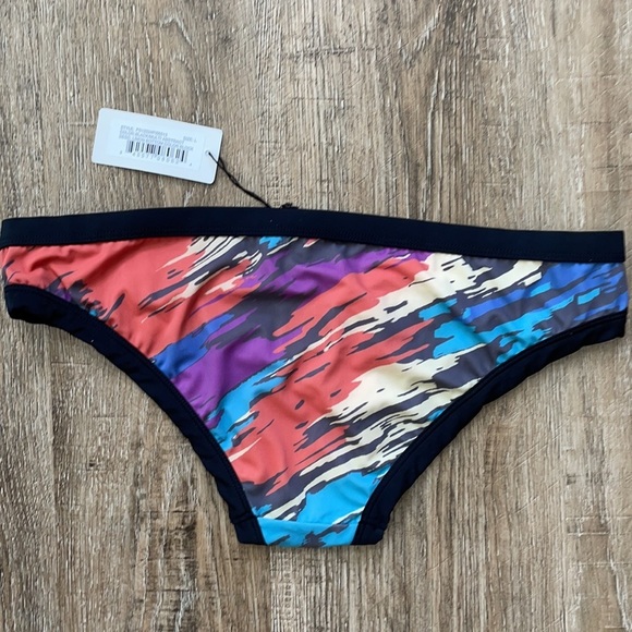 Rachel Pally  Colorblock  Swimsuit Bottom Black Lg - Picture 3 of 4